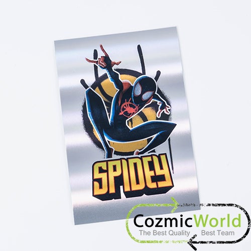 SPIDERMAN マーベル スパイダーマン ニューユニバース ホログラムポストカード集