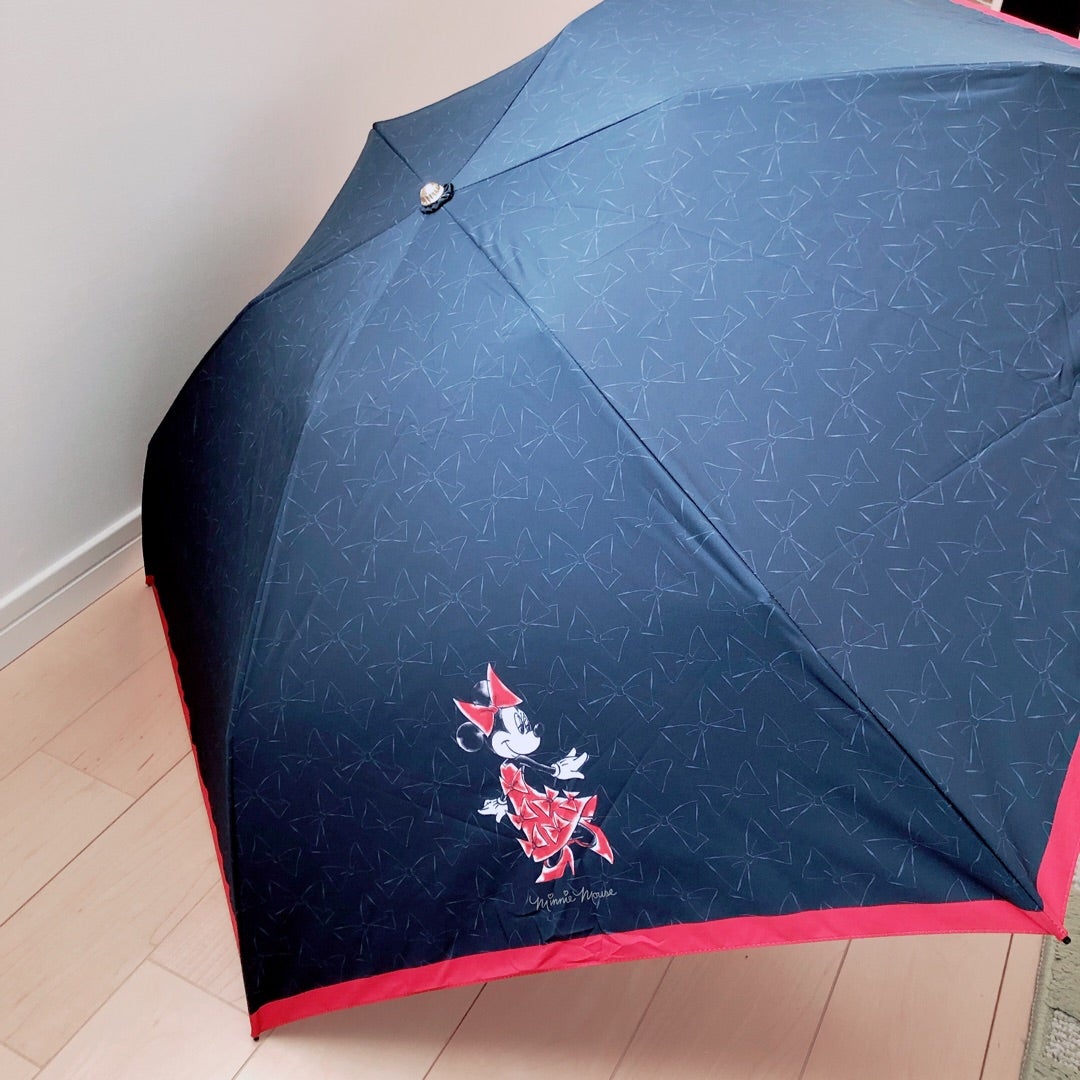 ランバンオンブルー×ミニーちゃん…折りたたみ傘。 | 日々是甘露2 