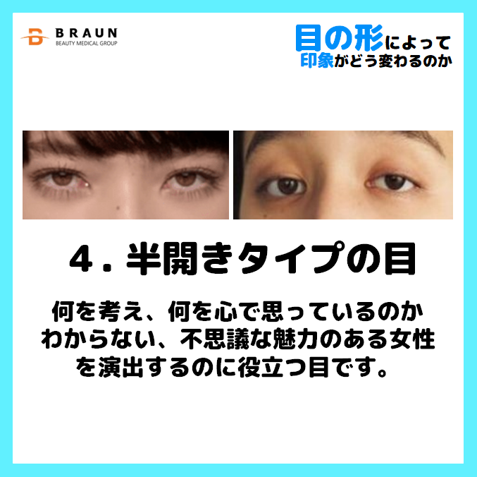 目整形:::「目の形によって印象がどう変わるのか？!」目の手術をする前に注目！