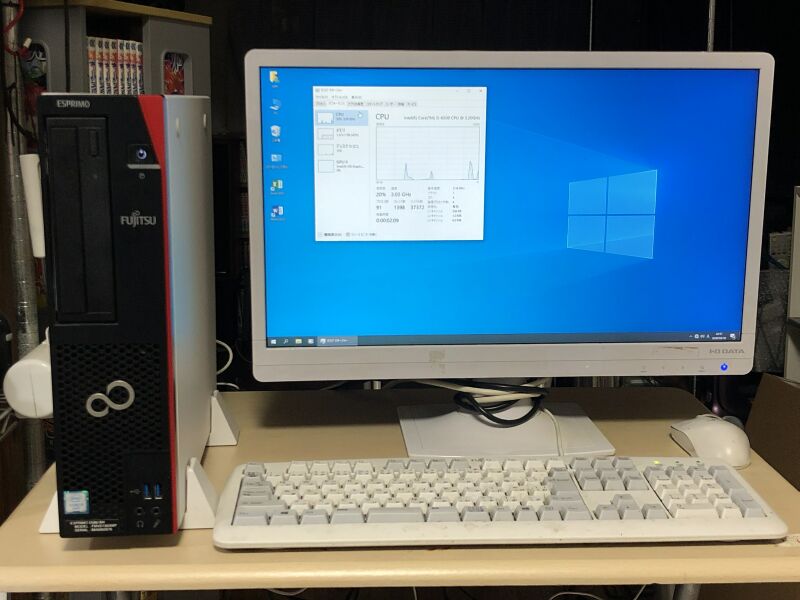 Fujitsu（富士通）デスクトップPC 第6世代インテルCPU SSD換装＋OFFICE 
