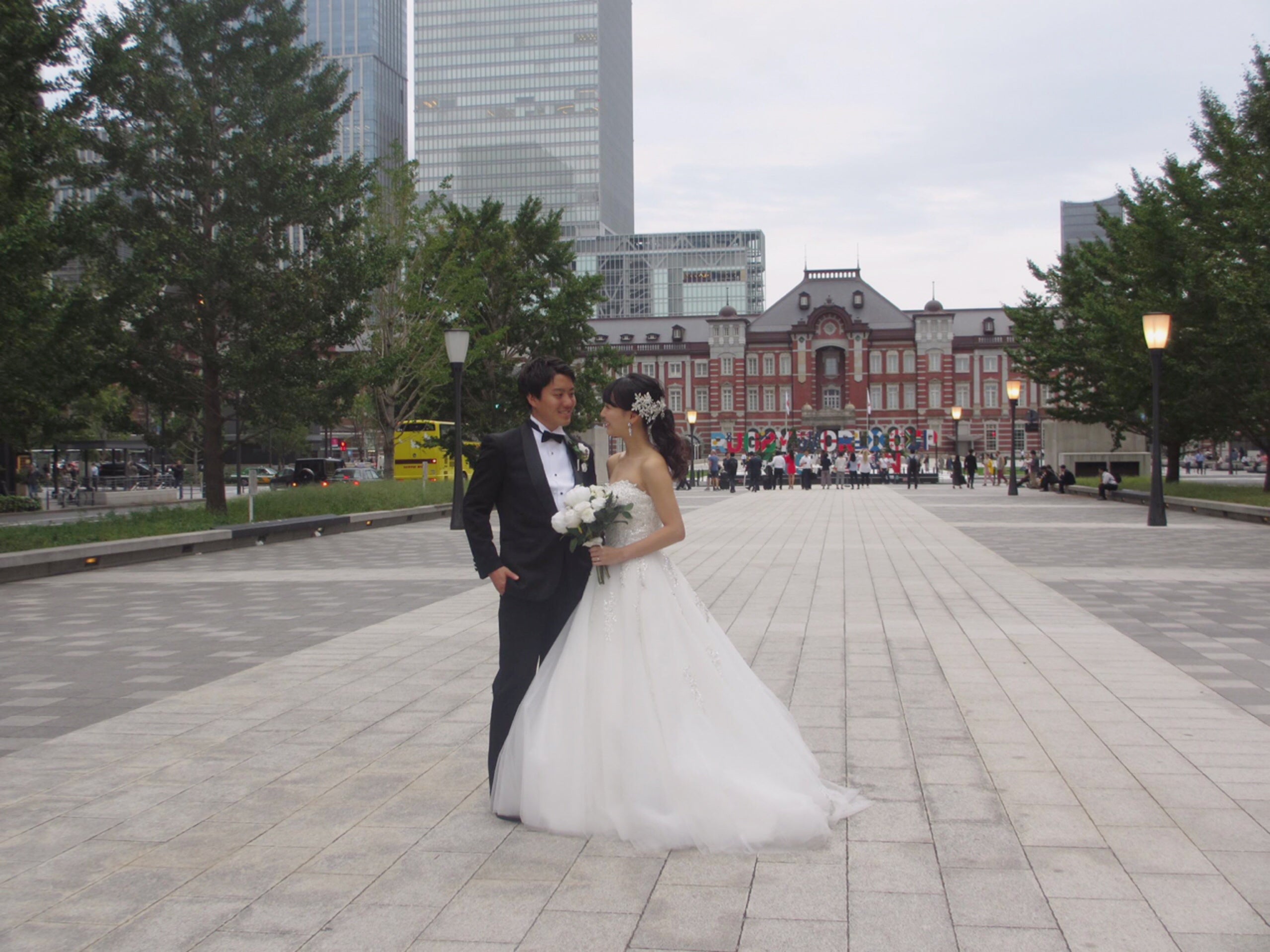 結婚式出張ヘアメイクblog/ 帝国ホテルの花嫁② ブライダルヘアメイクLa sumire
