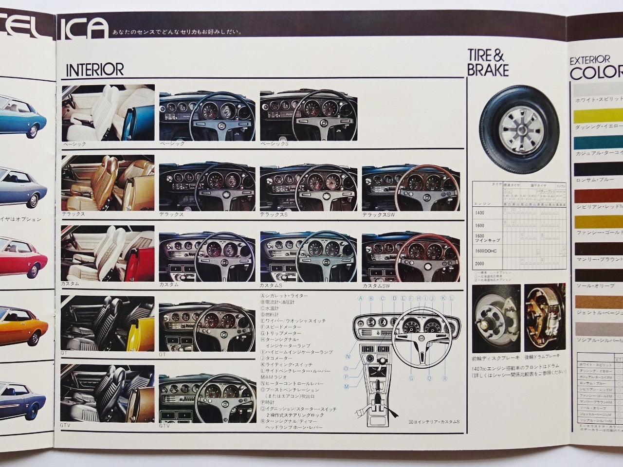 自動車カタログ「CELICA LB」 | 時代屋ちとせあめ（アメブロ版）