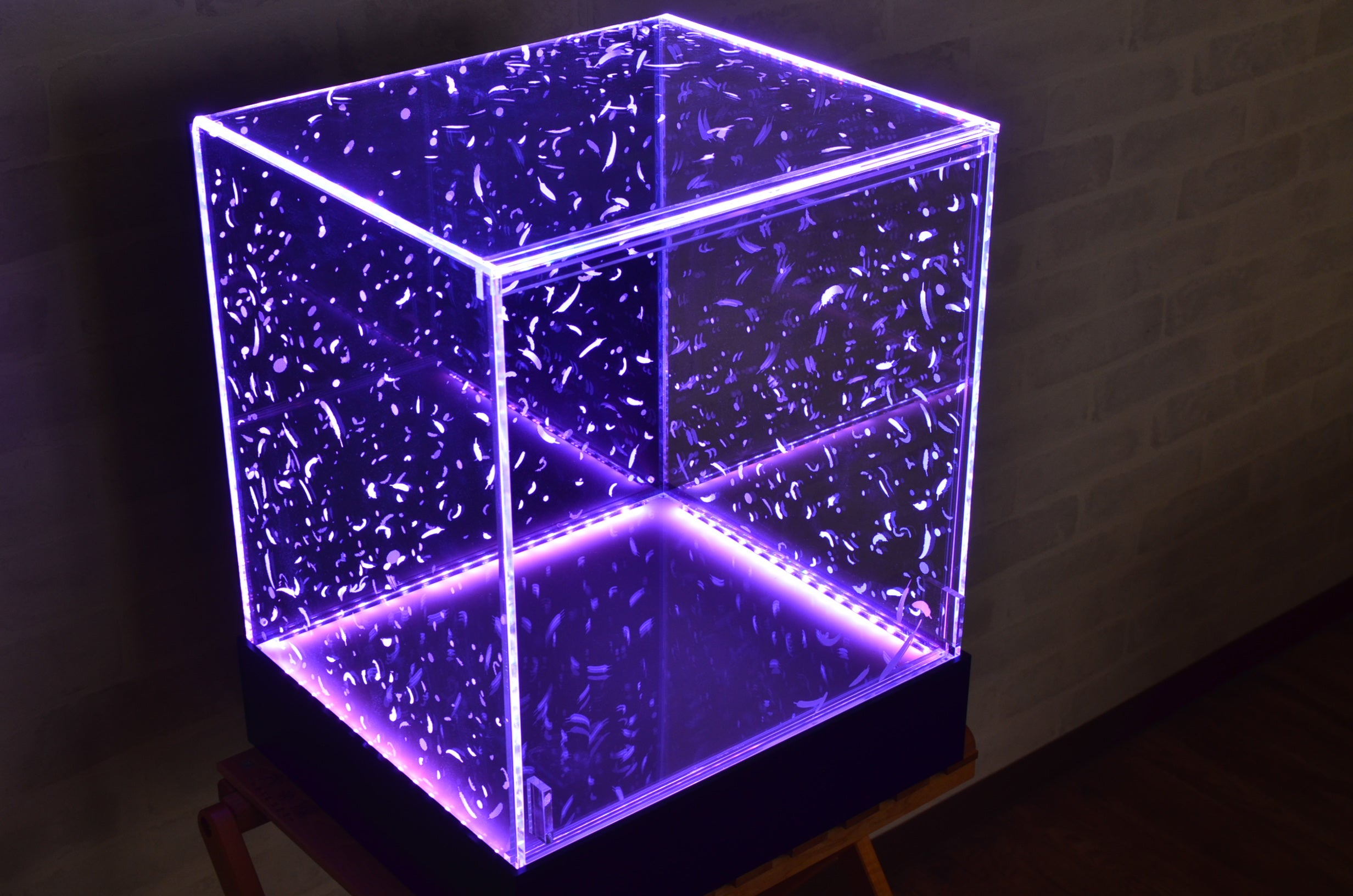 ディスプレイ ヨメテラス LED 面発光 台座 25×25 ※フィギュア ディスプレイ ヨメテラス LED 面発光 台座 25×25 ※フィギュア