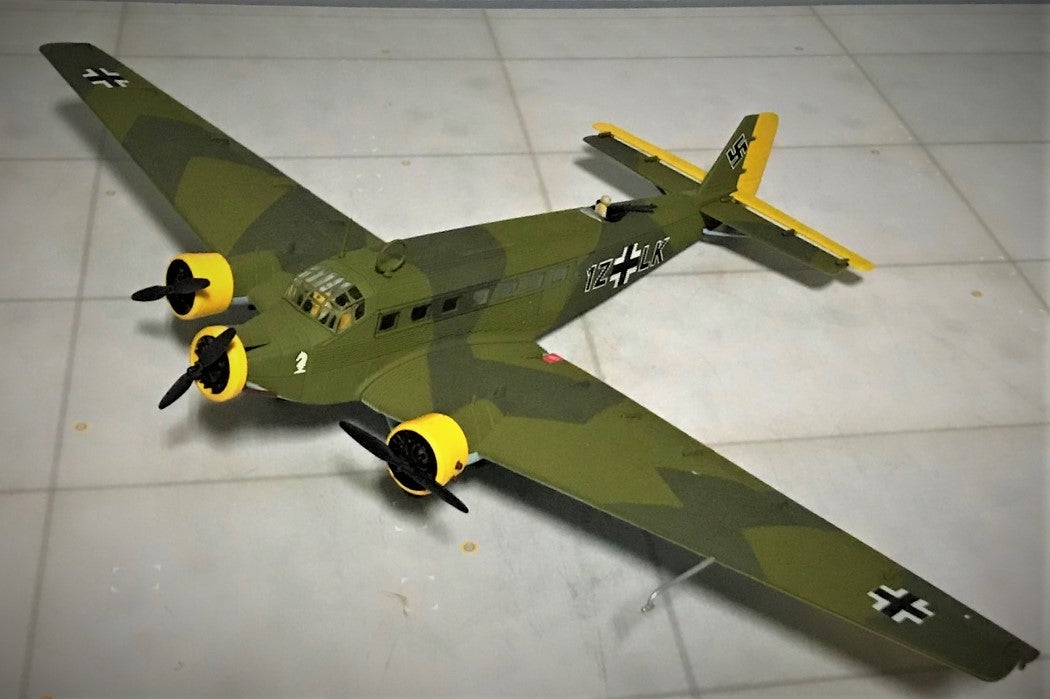ユンカース Ju 52/3M CORGI 1/72 ダイキャスト製完成品 | 趣味とか 