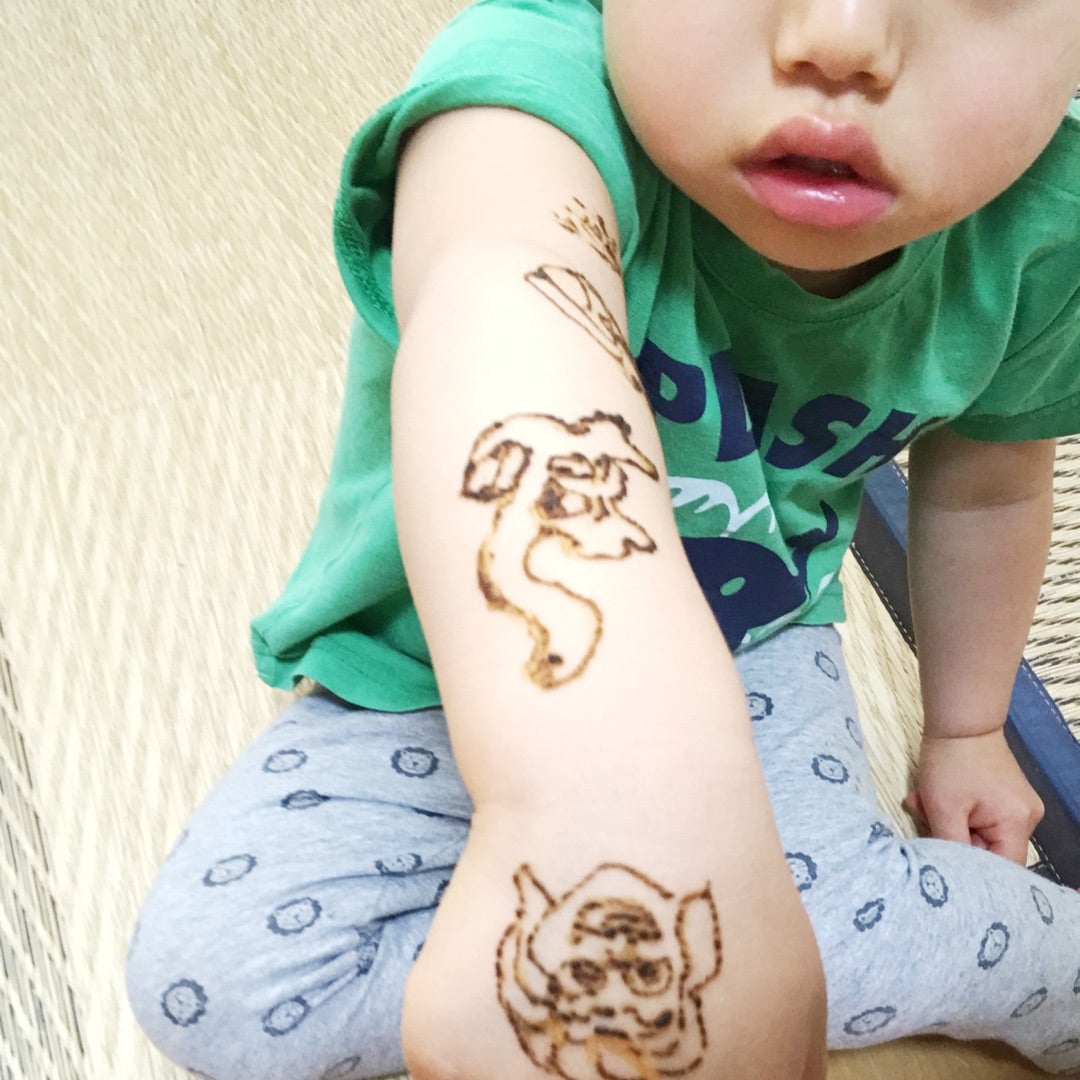子供もできるタトゥーがあります 鎌倉ぐらし おきらくナースのお外事
