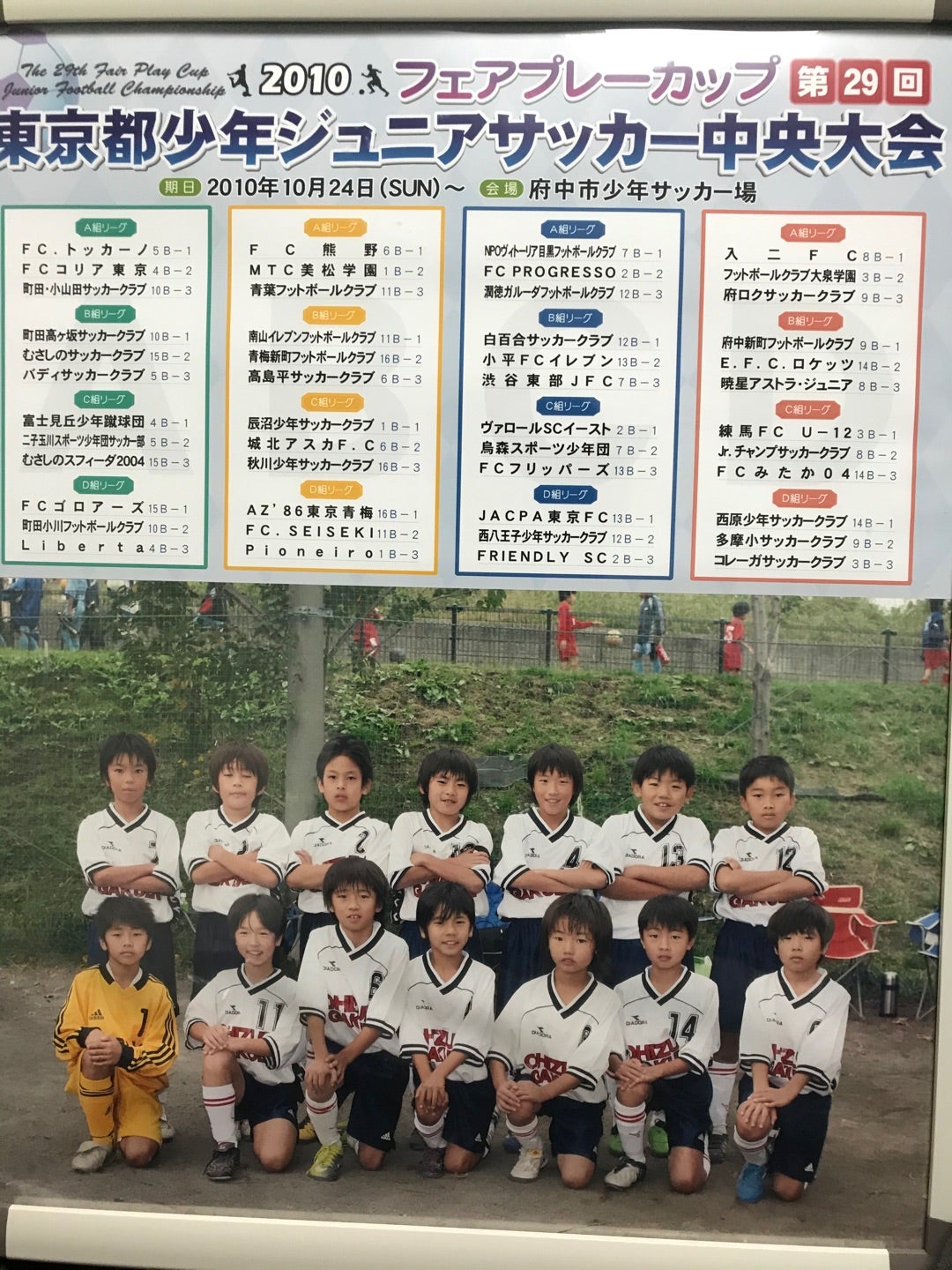 東京少年サッカー応援団 チームブログ Fc大泉学園 思い出