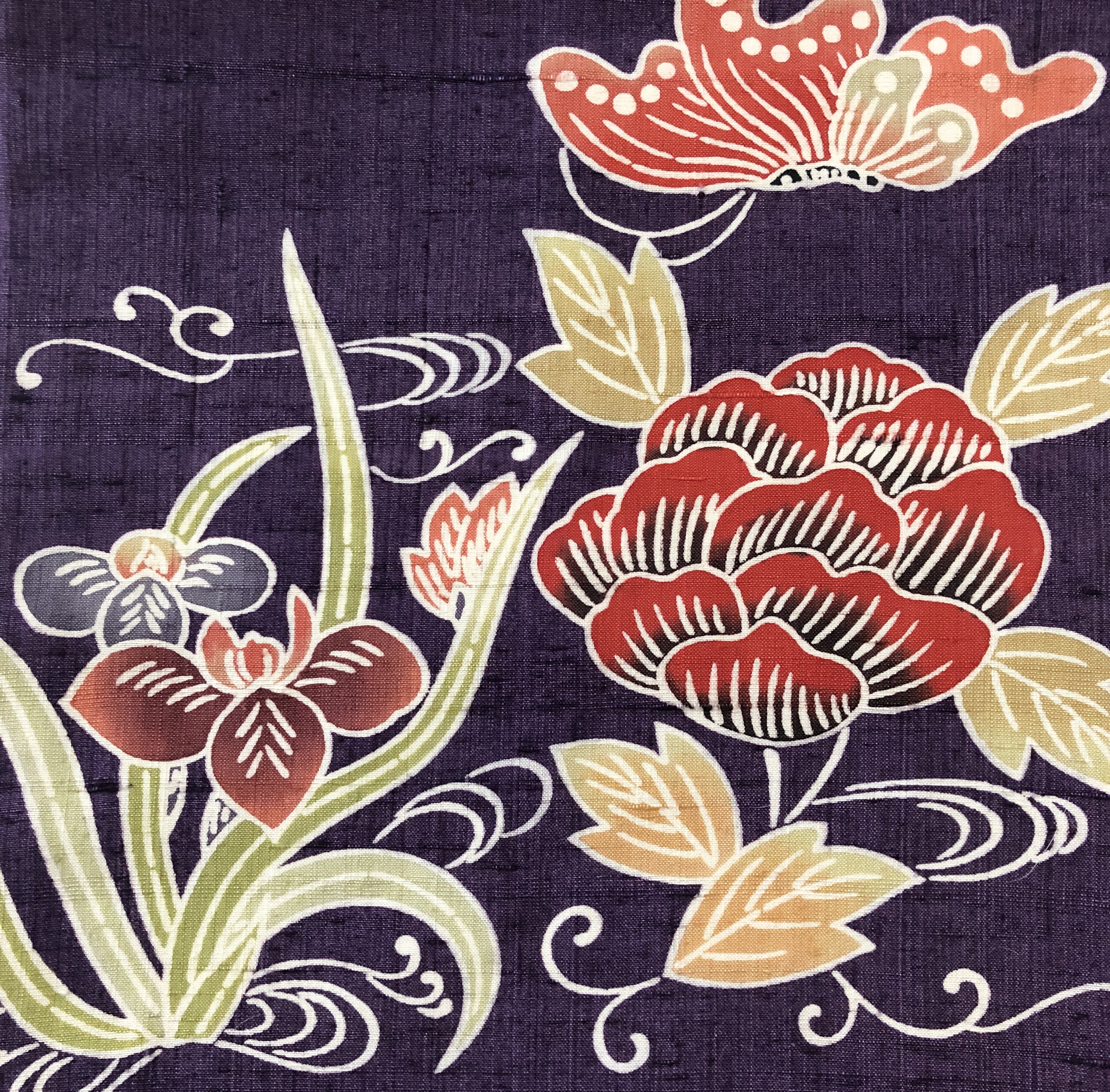 夏大島を愛しています！夏大島紬に生紬帯の染め帯、ついに夏着物おうち