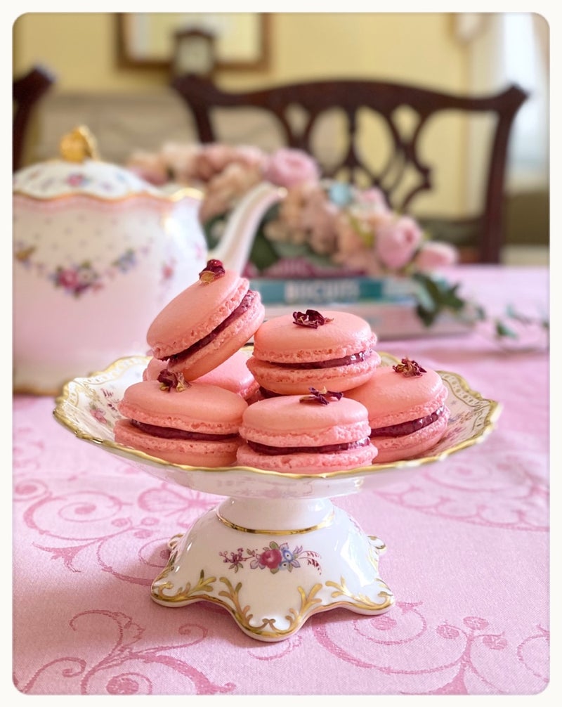 やっぱり可愛いピンクのマカロン 幸せ紅茶時間 紅茶とお菓子のある暮らし