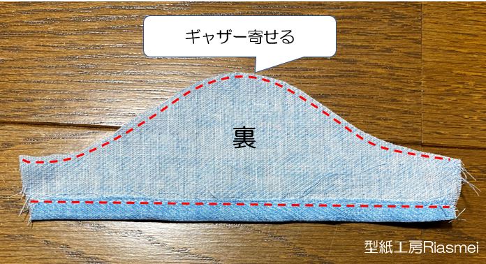 無料公開 シェリーメイ タック入りワンピースの作り方 型紙 Atelier Riasmei ドール ぬいぐるみ服のアトリエ