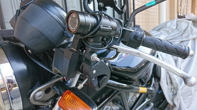 バイク】HONDA VTR250にバーマウントを付けてみたっ！【バイク用品】 | 今川焼ってなモンよ？