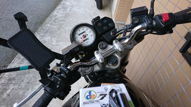 バイク】HONDA VTR250にバーマウントを付けてみたっ！【バイク用品】 | 今川焼ってなモンよ？