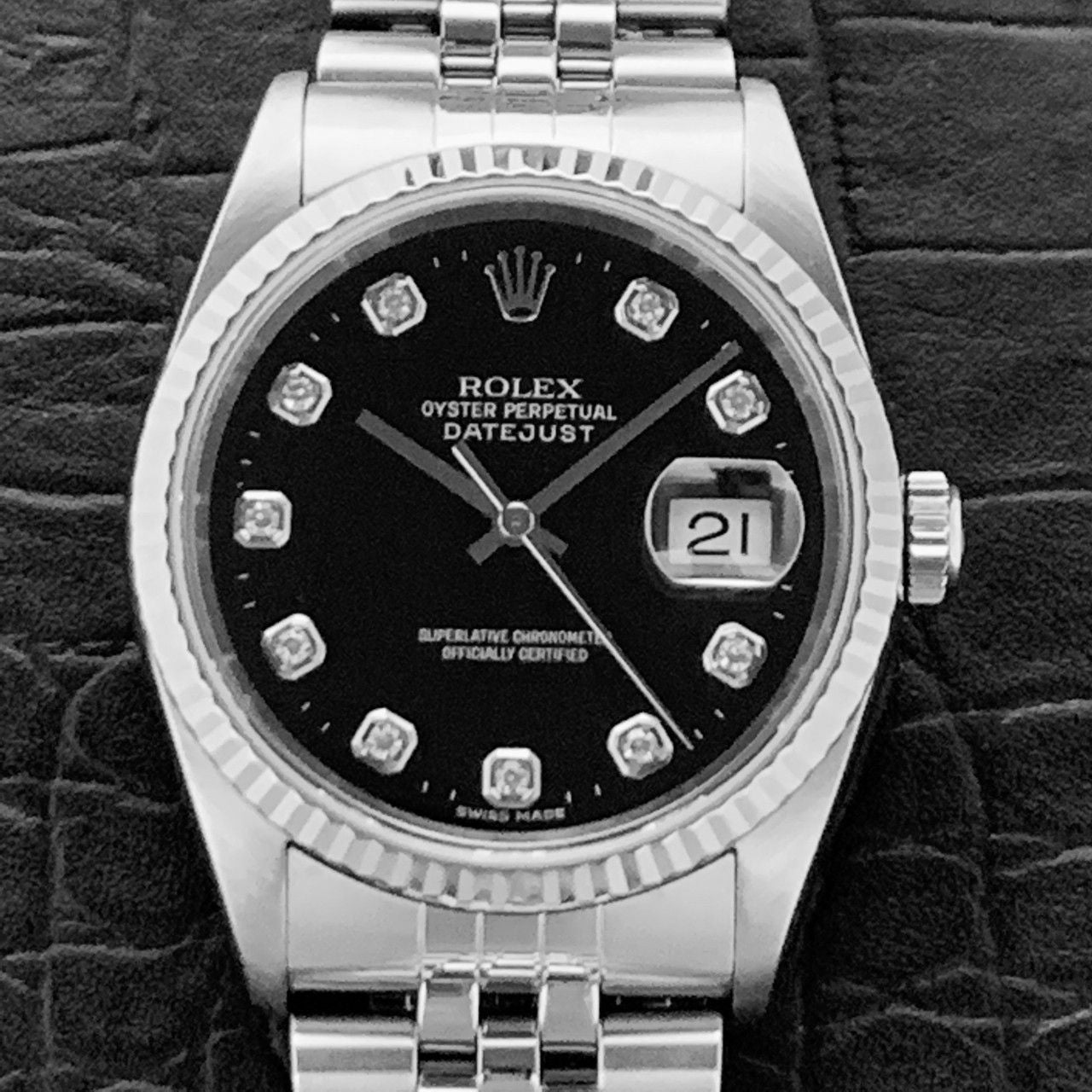 ROLEX ロレックス デイトジャスト 10Pダイヤ 16234G K番 | 腕時計専門