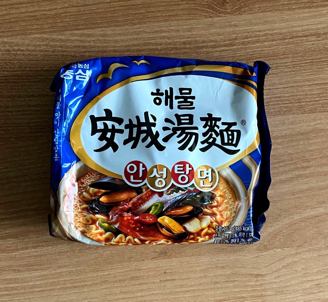 韓国インスタントラーメン 安城湯麺と海鮮安城湯麺 | 旅日記のブログ