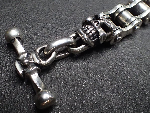 TRAVIS WALKER Drive Chain Bracelet / Skull | アクセサリー TRAVIS WALKER Drive Chain Bracelet / Skull | アクセサリー