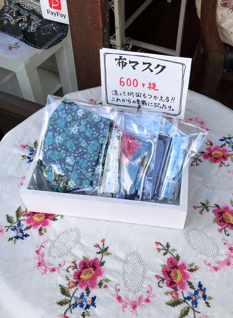 かわいいオシャレ布マスク販売してます 川越 Iroito刺しゅう教室 刺繍作家シマヅカオリのブログ