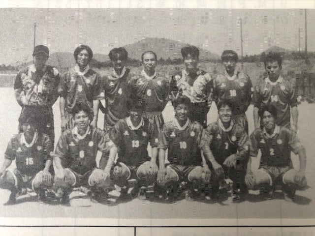 1996年県リーグ２部全勝優勝