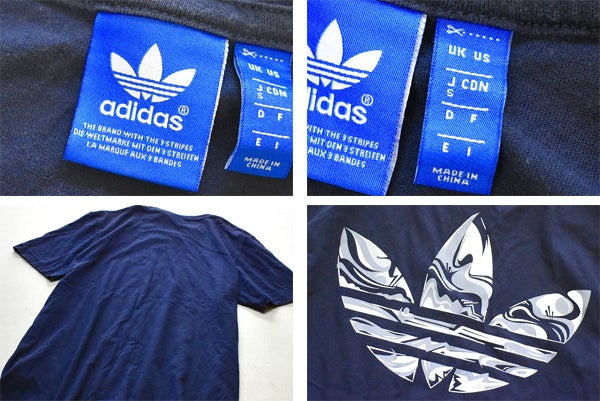 アディダスadidasプリントTシャツ古着屋カチカチ