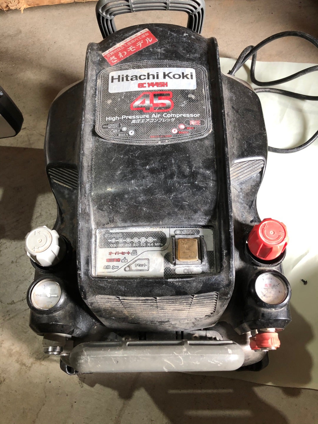 超安い 日立工機 sitcr.com 日立工機(現HiKOKI)エアーコンプレッサー