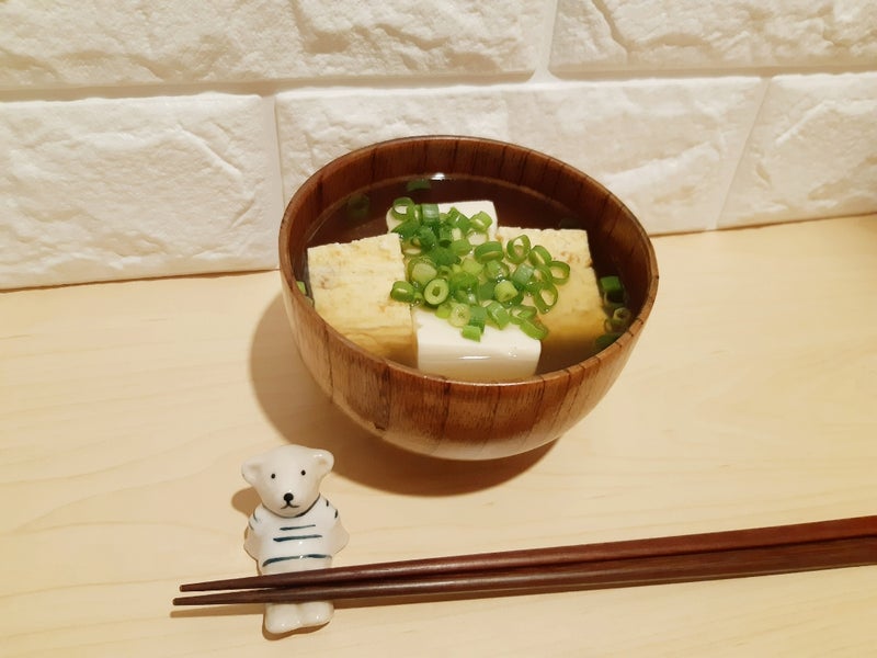 だし巻きとお豆腐のすまし汁 Ayako74のブログ