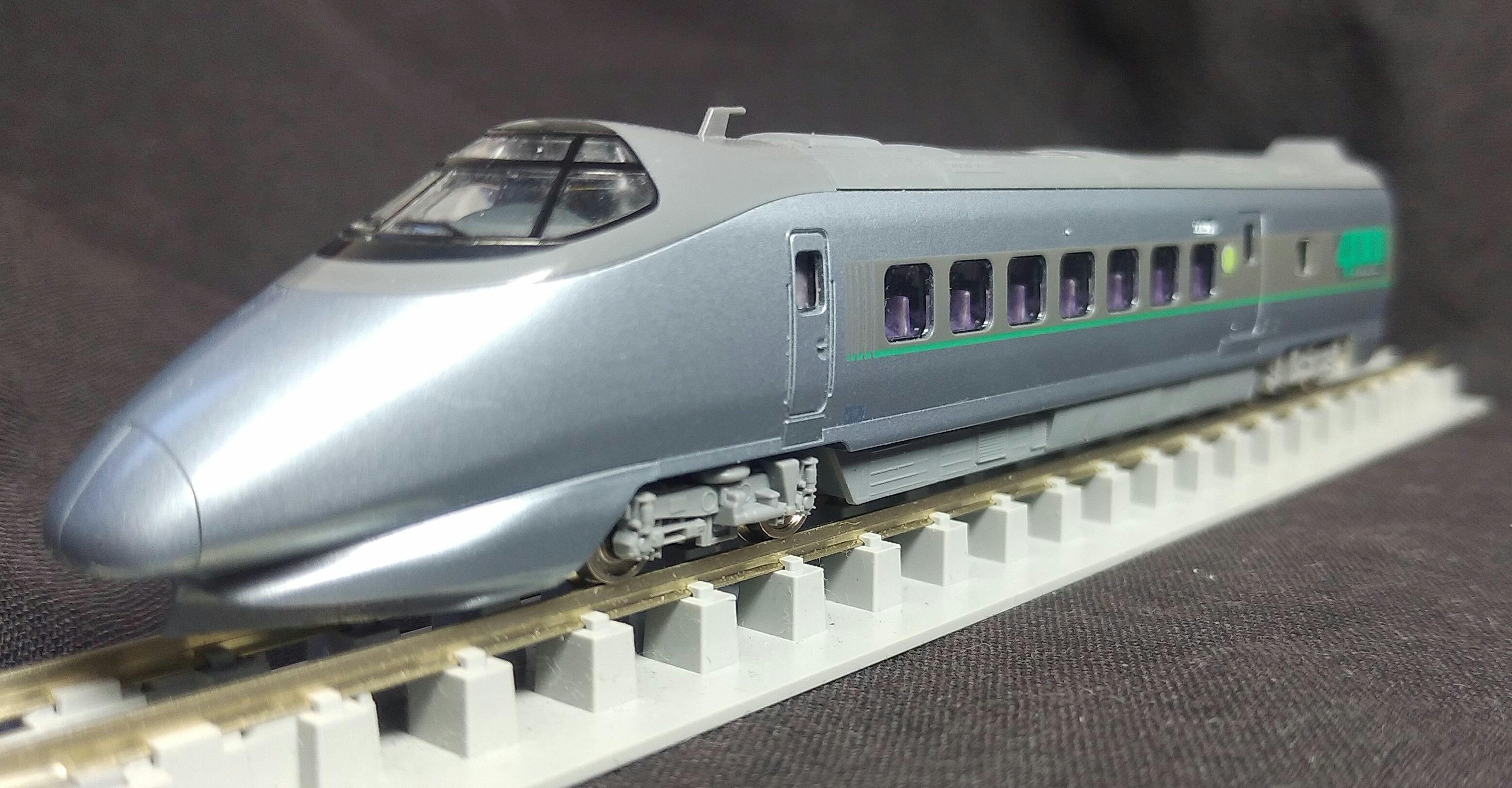今回の展示は【TOMIX 品番92640】JR400系山形新幹線（つばさ）より 411 