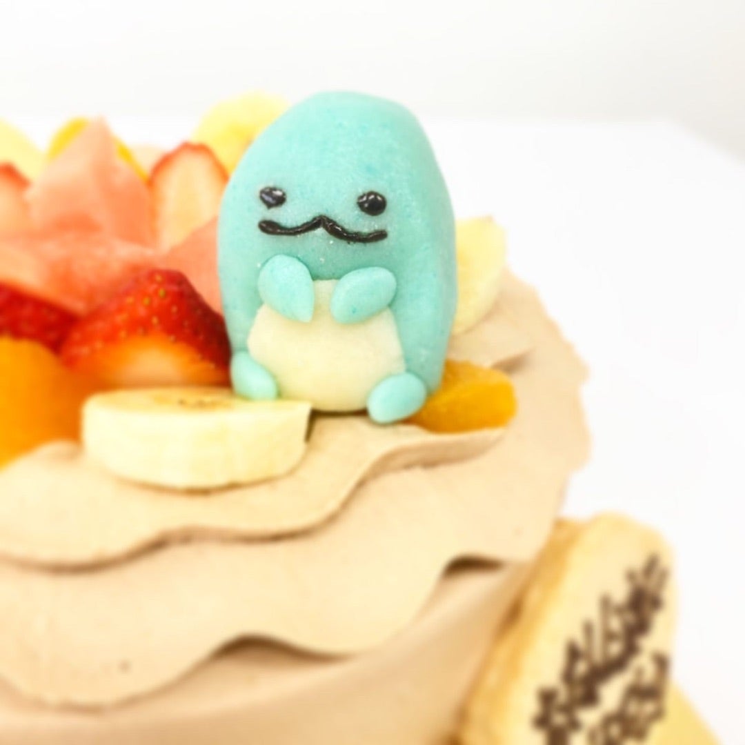バースデーケーキすみっこぐらしのとかげ Wayougashi Kokoroのブログ