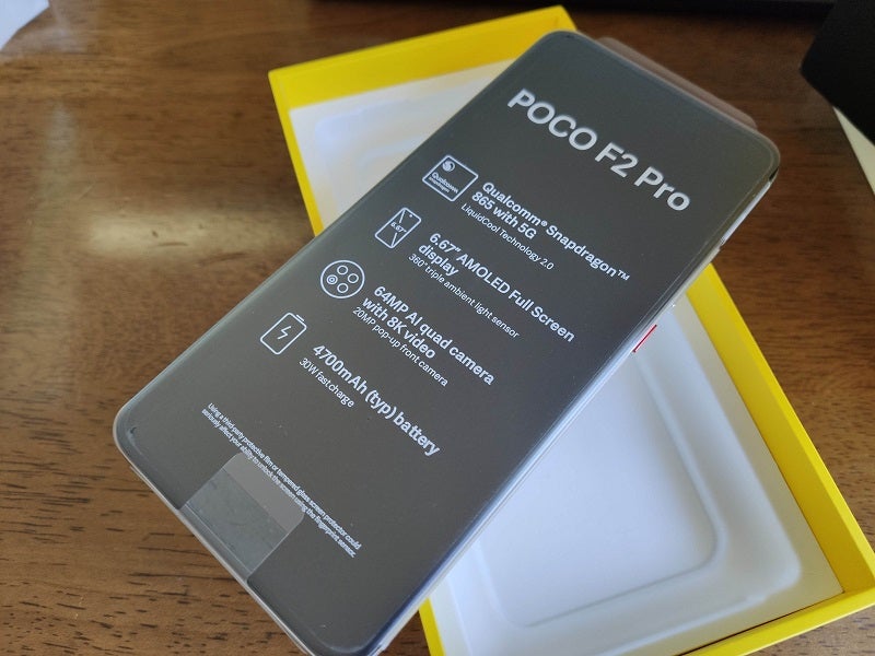 フラグシップキラー Xiaomi Poco F2 Pro | 単身赴任オヤジの趣味