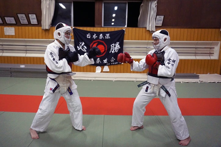 日本拳法面用マスク ！ マウスガード（少年用）実戦配備 | 航 格闘日記