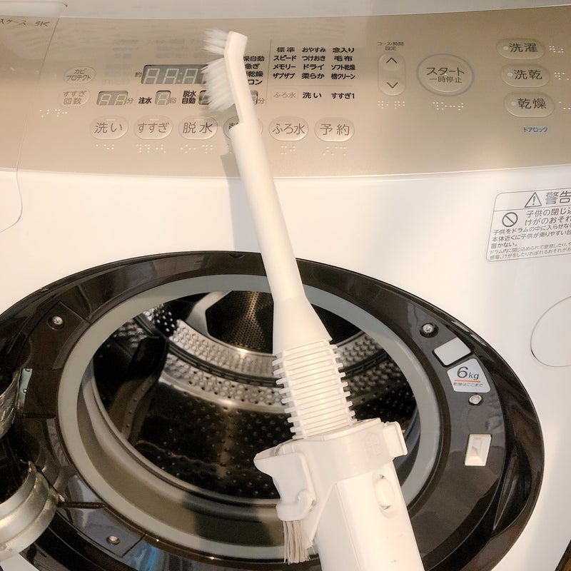 続・ドラム式洗濯機掃除方法の話！洗濯槽のお掃除ブラシを買ったら溝からすごいゴミが取れた話w Ayakoの