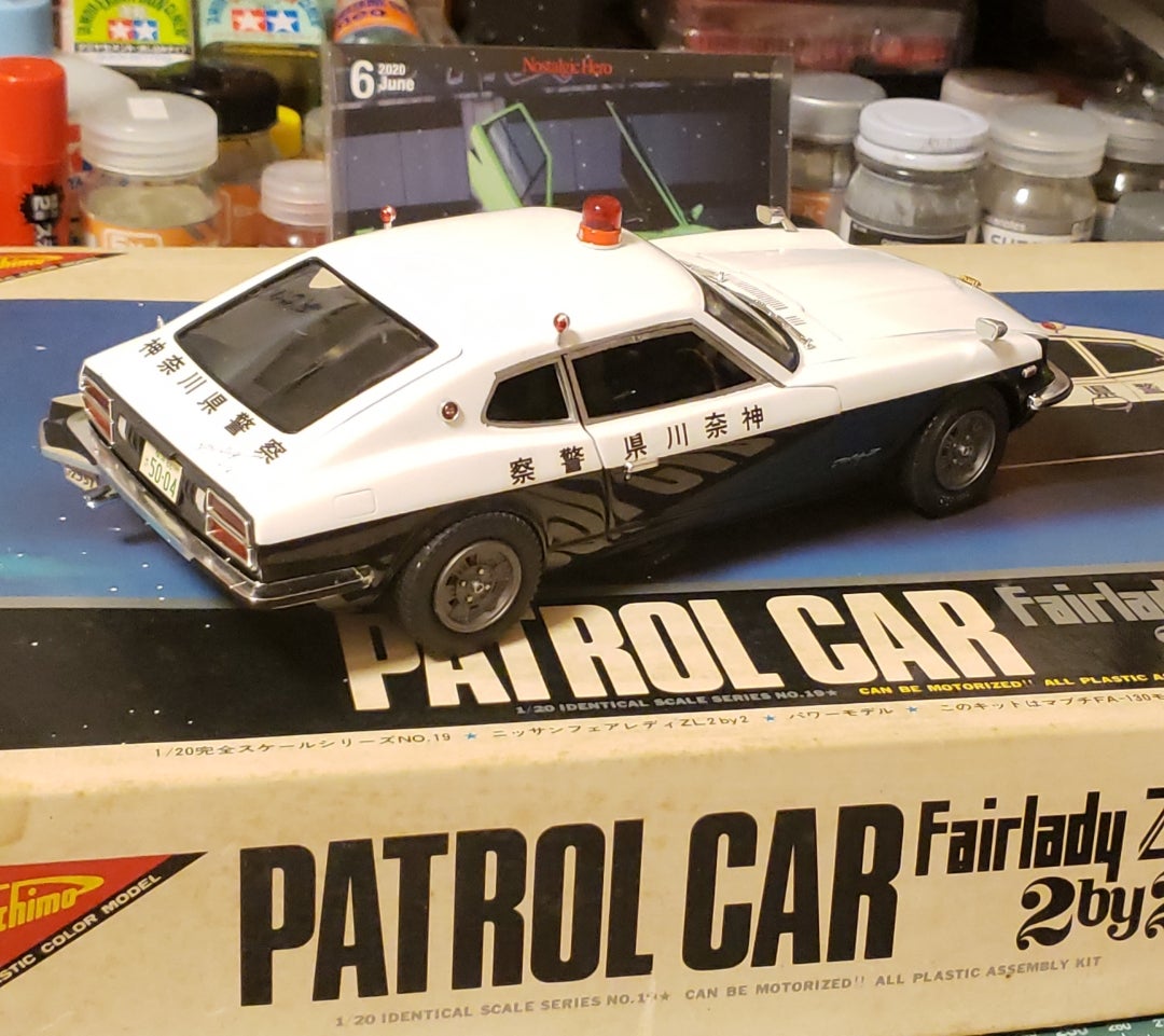 1/20 ニチモ日産フェアレディZ-L 2by2 パトロールカー【完成】 | かみ 1/20 ニチモ日産フェアレディZ-L 2by2 パトロールカー【完成】 | かみ