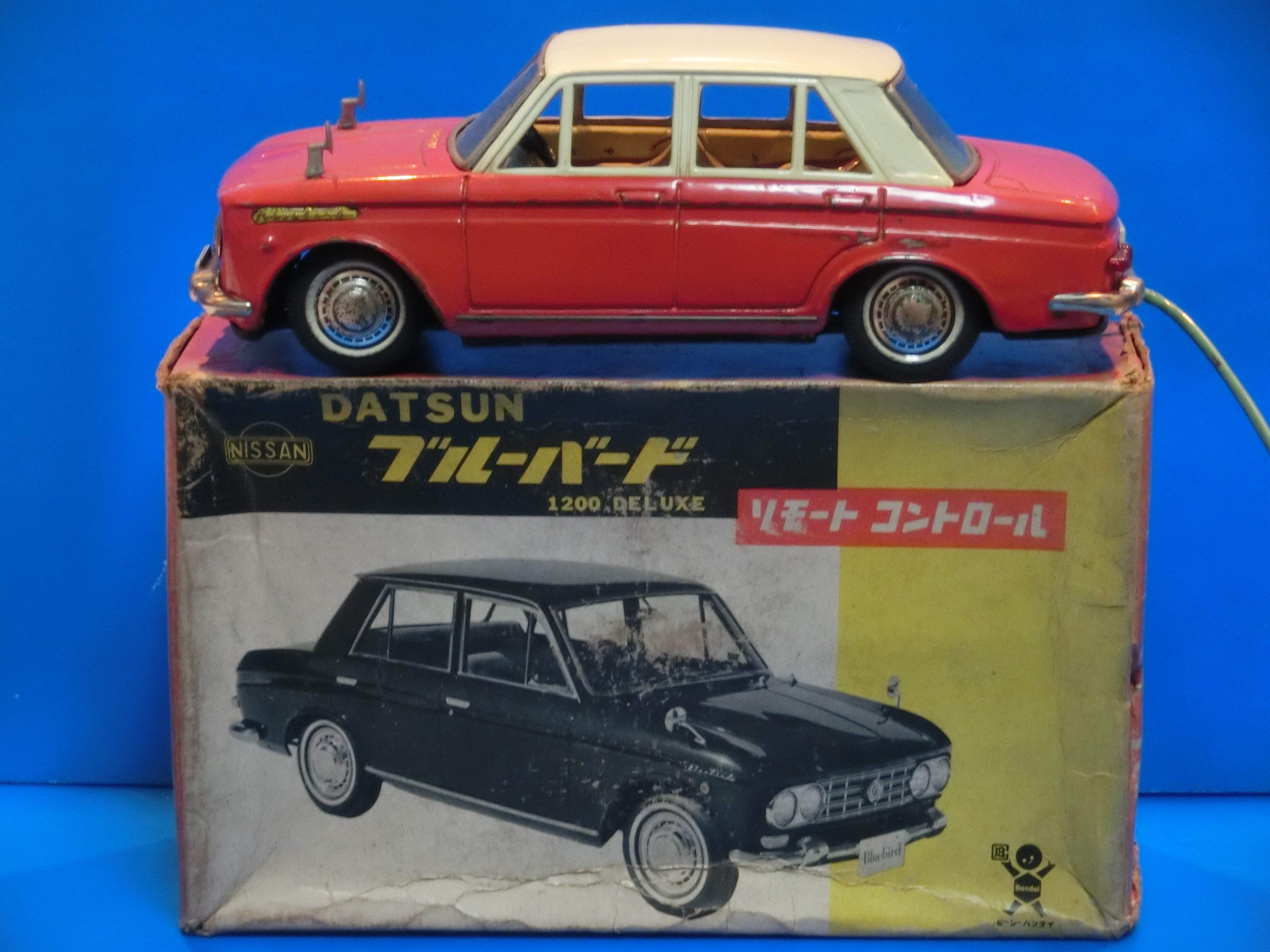 ☆1964年バンダイ410ブルーバード ~ ブリキ自動車コレクション ☆1964年バンダイ410ブルーバード ~ ブリキ自動車コレクション