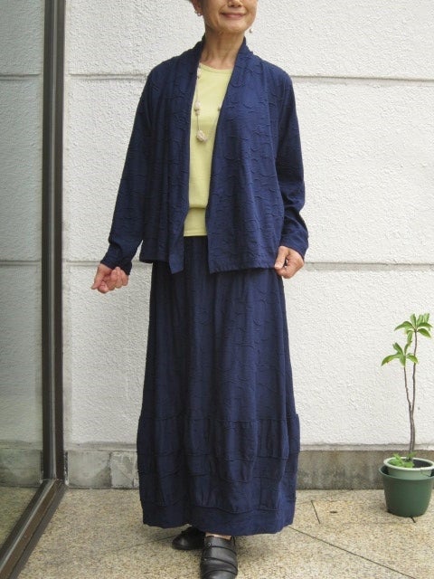 タックジャカード”のジャケット＆スカート | 長野ヨーガンレール 
