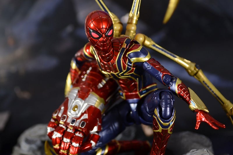 S.H.F アイアン・スパイダー -《FINAL BATTLE》EDITION- レビュー | @in's Hobby Room