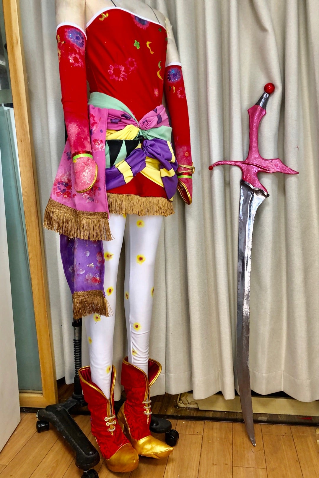 ファイナルファンタジー6ティナ コスプレ衣装製作記⑥ | コスプレ衣装