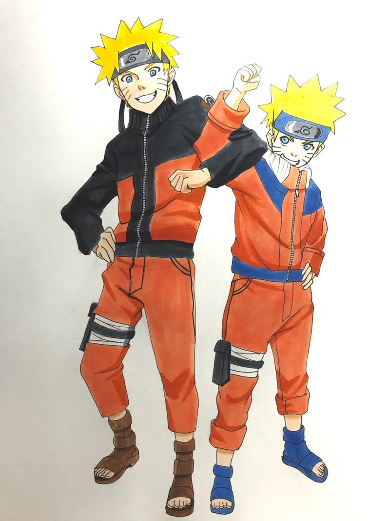 Naruto ナルト うずまきナルト 描いてみた 描いてミタ ブログ