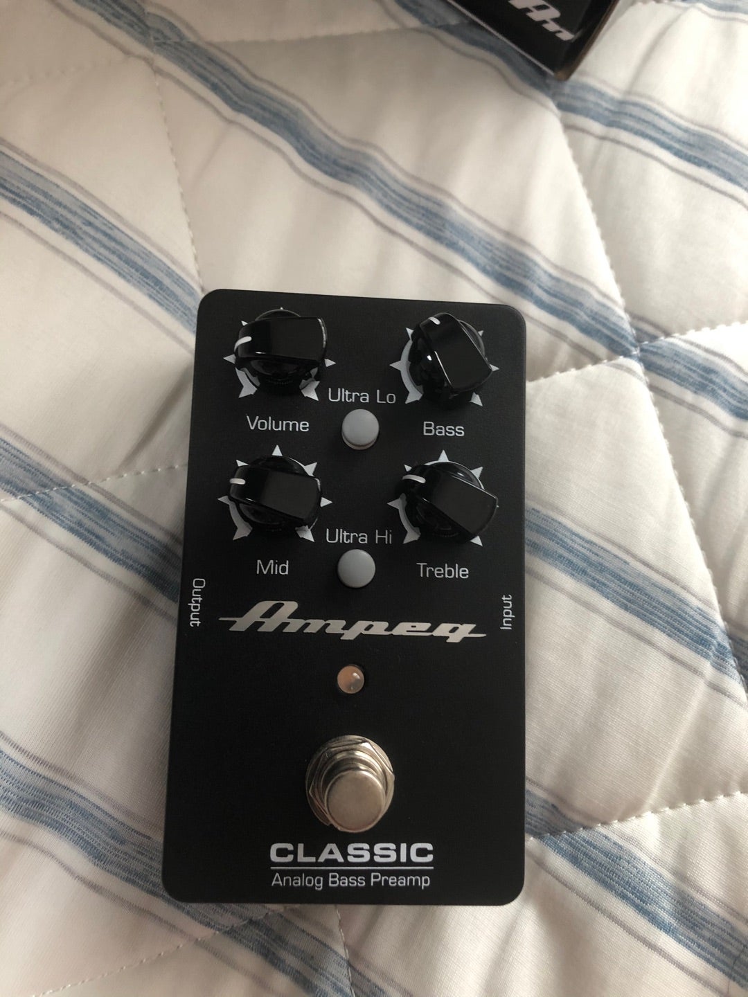 Ampeg Classic Analog Bass preamp、軽くレビュー。と思いきや 