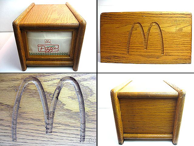 ☆1980's Mcdonalds マクドナルド 店舗用 ビンテージ ナプキン