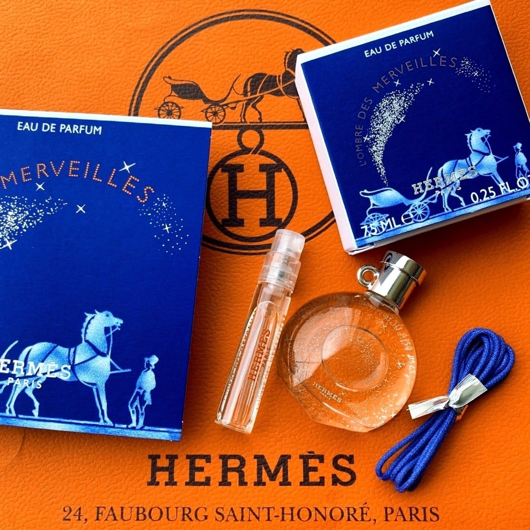 エルメスの新作フレグランス「ロンブルデメルヴェイユ」は素敵な香り 