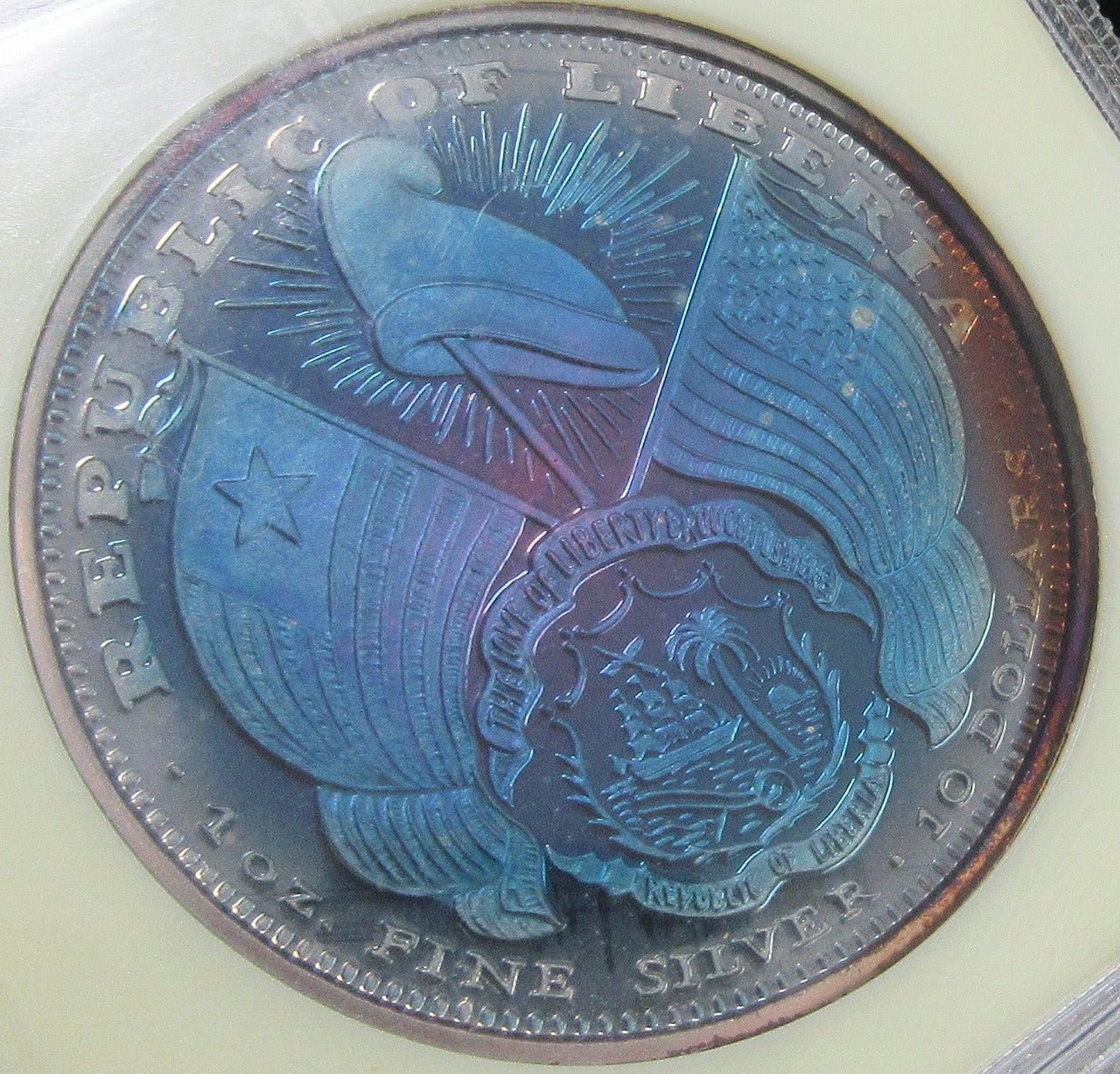 トーン銀貨のその後5 リベリア モルガンダラー | コイン収集 ～趣味のコレクションブログ～