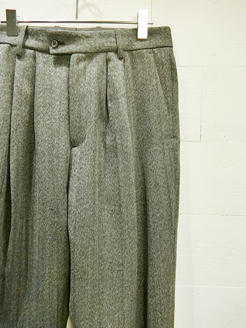 stein -WIDE TAPERED TROUSERS- | 妄想 Laid back