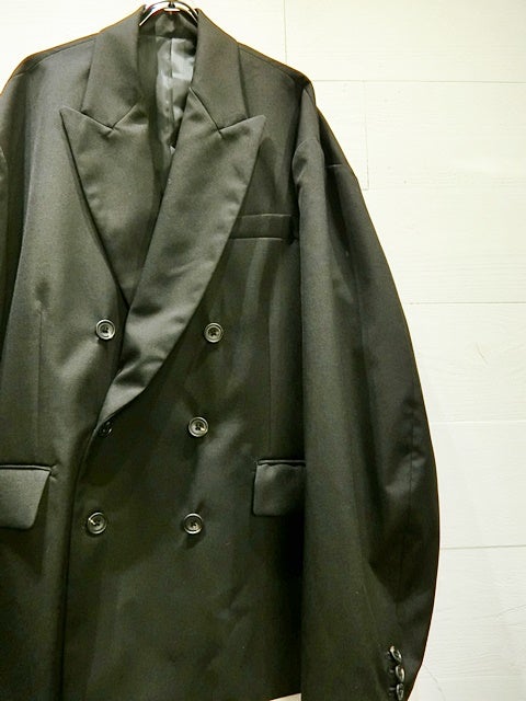 stein -OVERSIZED DOUBLE BREASTED JACKET- | 妄想 Laid back stein -OVERSIZED DOUBLE BREASTED JACKET- | 妄想 Laid back