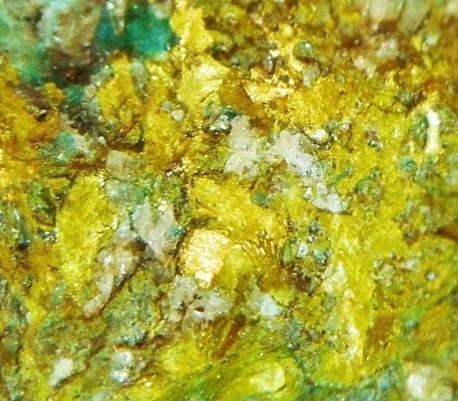 鉱物の顕微鏡写真９６ カルノー石 天然鉱石専門店 ミネラルショップ たんくらのブログ