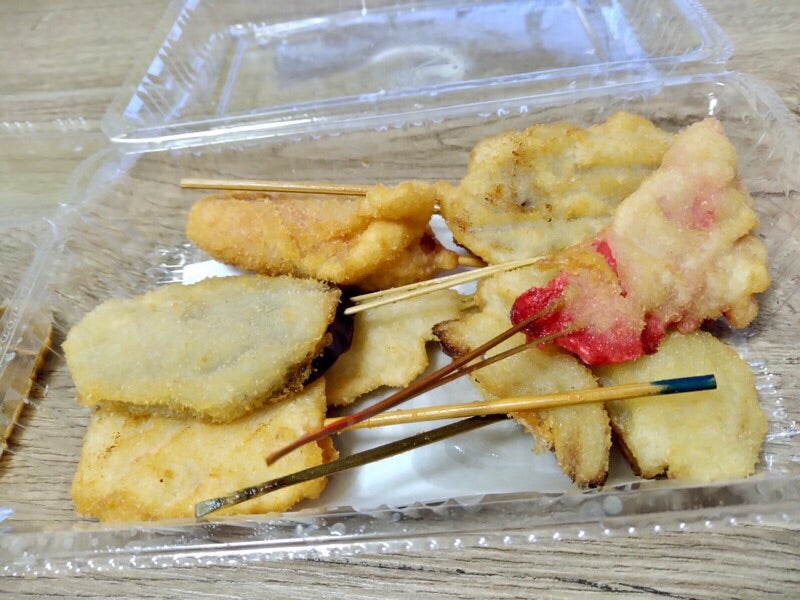 串かつでんがな 横浜駅 新店舗でテイクアウト 少食が横浜で食う ずずずずずのブログ