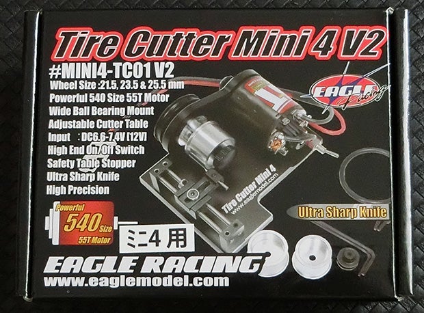 EAGLE：Tire Cutter mini4 V2 | Mini-Z Garage