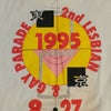 第2回東京レズビアン・ゲイ・パレードTシャツ（1995年8月27日開催）の画像