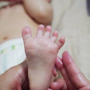 足指のマッサージの画像