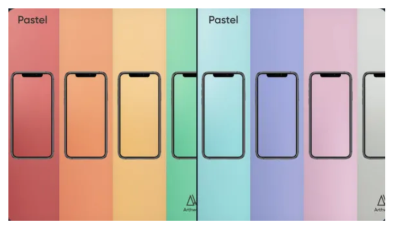 Iphone11や 噂のiphone12の本体カラーを彷彿とさせるパステル調壁紙が公開だよ わかぽんたの気まぐれ日誌