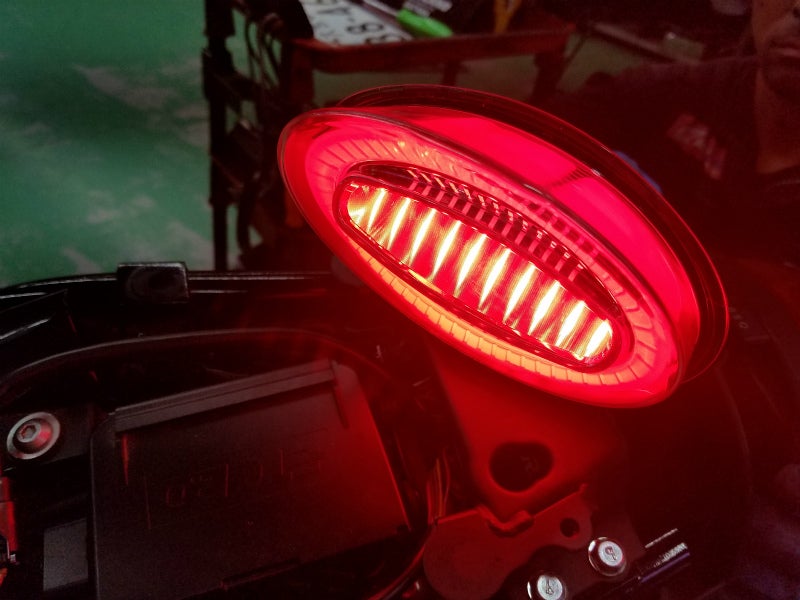 美品 z900rs アワビテール pmc テールライト LED ライト、ウィンカー 