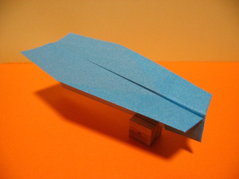 幼児向け紙飛行機 スーパースマイルひこうき の作り方 紙飛行機の折り方