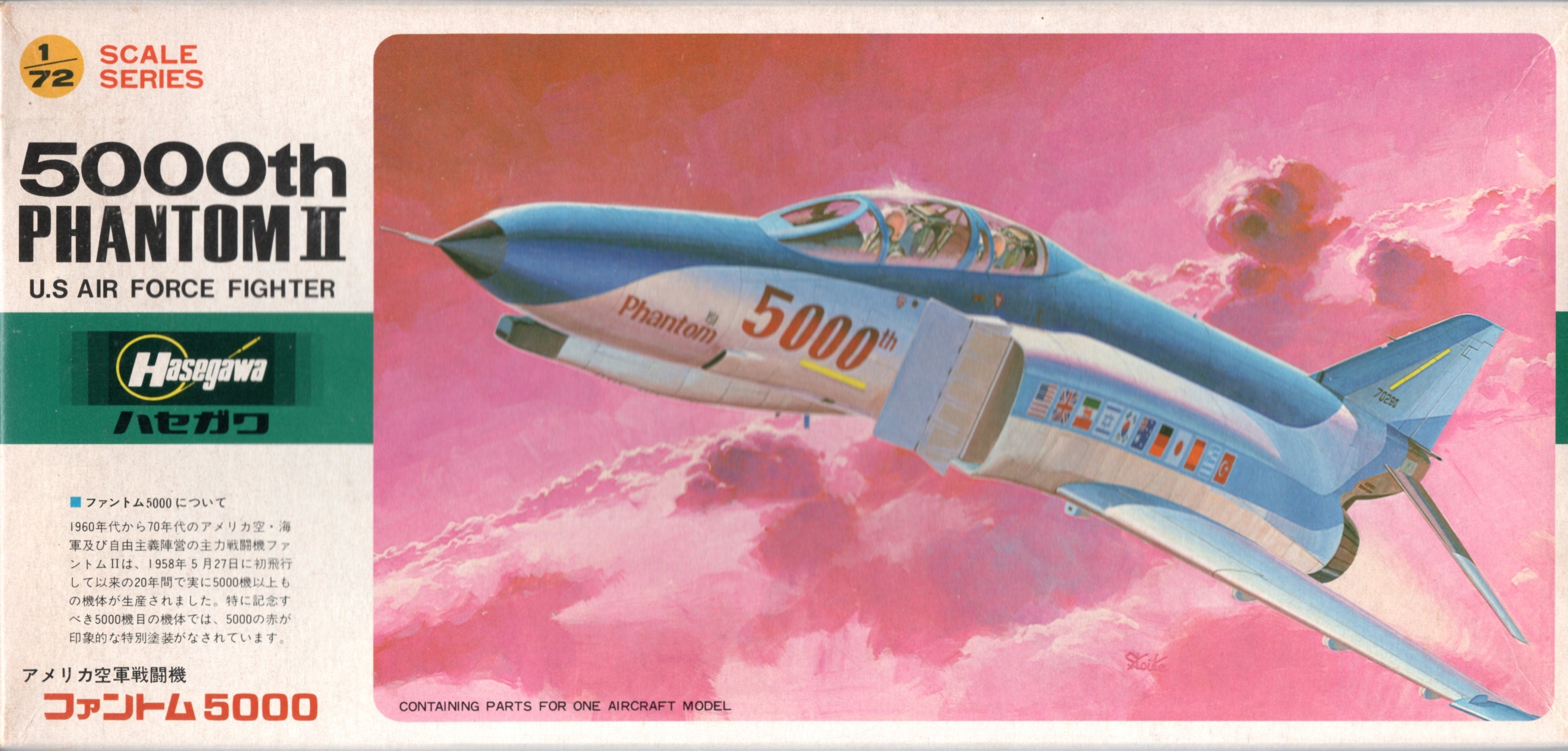 F-4E 5000th ハセガワ1/72 旧金型 (1) | おっさんのうたのブログ F-4E 5000th ハセガワ1/72 旧金型 (1) | おっさんのうたのブログ