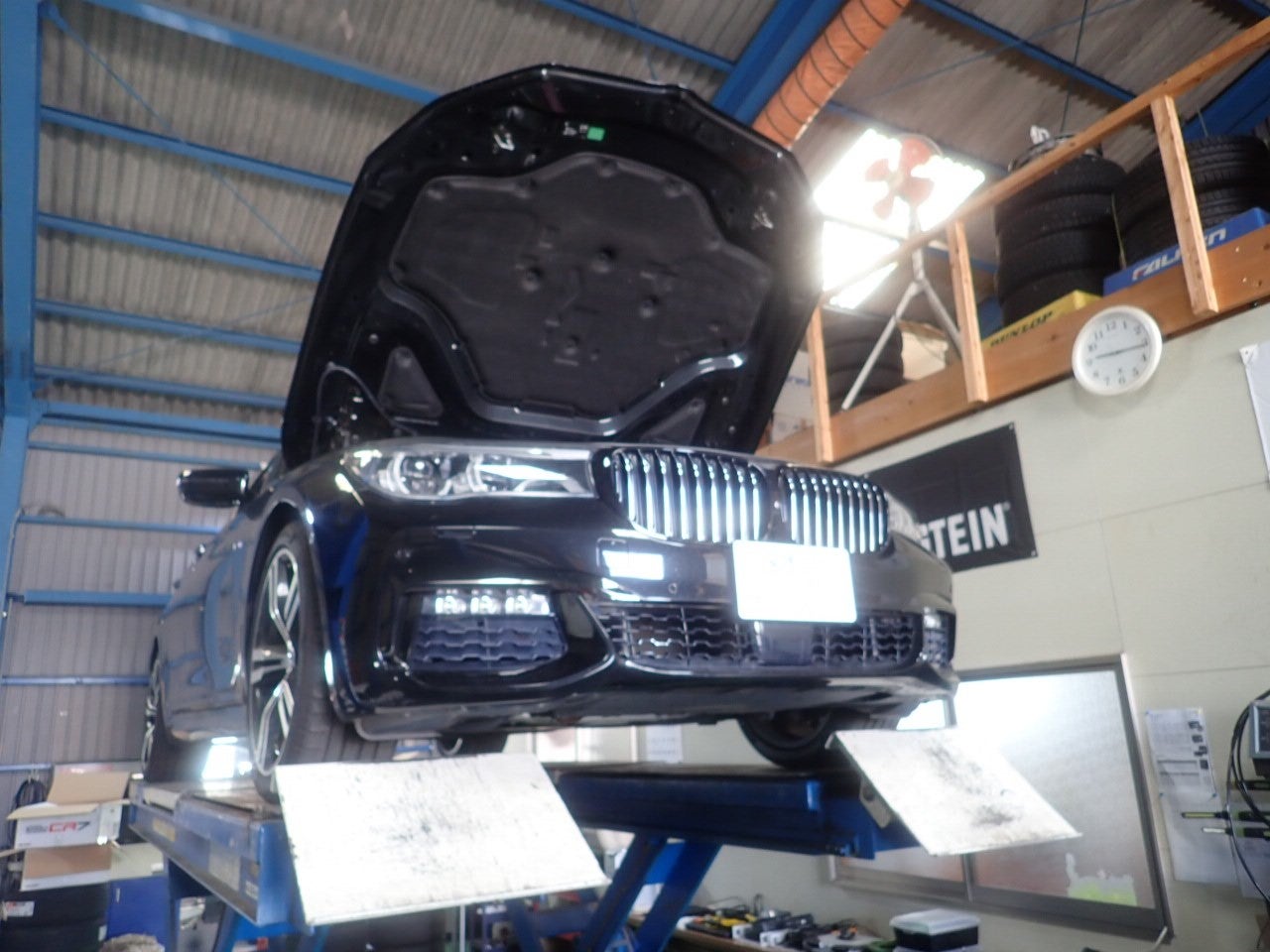 トラブル修理-BMW 740i(G11)冷却水が減るから時々補充している
